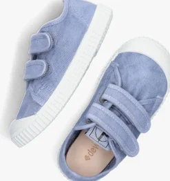 blauwe develab lage sneakers 44223