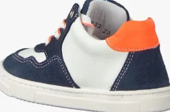 blauwe develab lage sneakers 41307