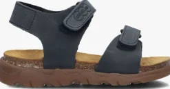 blauwe develab platte sandalen 48399