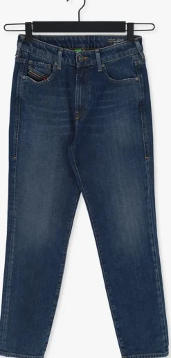 blauwe diesel slim fit jeans d-joy