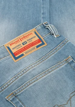 blauwe diesel straight leg jeans 1993 d-vvl