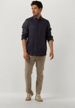 blauwe drykorn casual overhemd ramis 126106