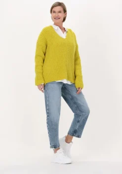 blauwe drykorn mom jeans mind