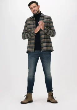 blauwe drykorn slim fit jeans west 3210 260144