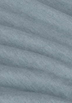 blauwe dstrezzed casual overhemd kirk shirt melange pique