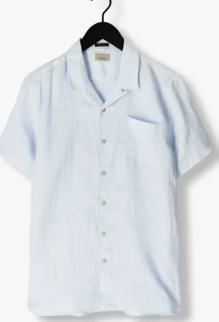 blauwe dstrezzed casual overhemd ds_colter resort shirt