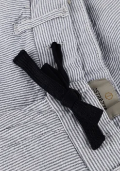 blauwe dstrezzed korte broek lancaster stripe shorts