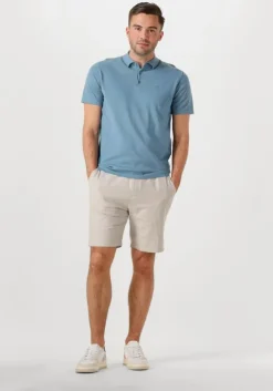 blauwe dstrezzed polo camilo polo