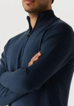 blauwe dstrezzed trui fell skipper