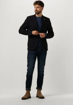 blauwe dstrezzed trui roar crew