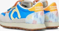 blauwe duuo lage sneakers calma kid boys