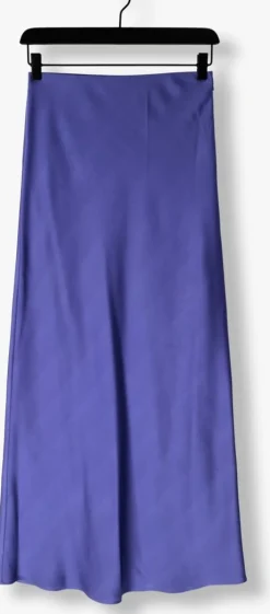 blauwe edited maxirok silva skirt