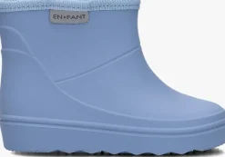 blauwe enfant regenlaarzen rain boot short solid