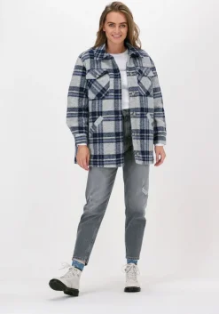 blauwe envii blouses enalder jacket 6848