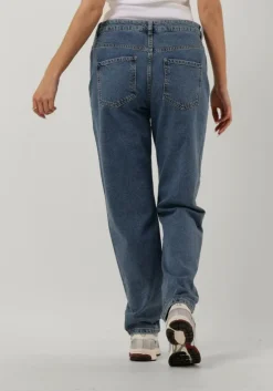 blauwe envii mom jeans enbrenda jeans mid blue 6513