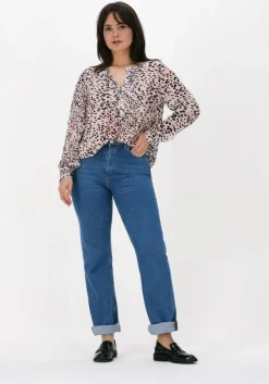 blauwe envii straight leg jeans enbree straight jeans 6863