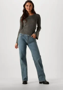 blauwe envii straight leg jeans enbetty jeans 7181