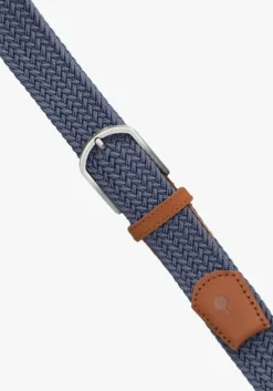 blauwe faguo riem belt syn woven
