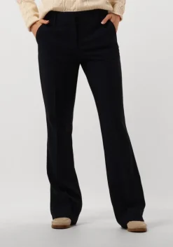 blauwe fiveunits flared broek clarafv 285 navy