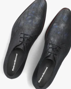 blauwe floris van bommel nette schoenen sfm-30333 de stapper