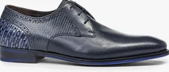 blauwe floris van bommel nette schoenen sfm-30361 de stapper