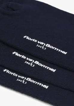 blauwe floris van bommel sokken de katoener