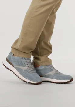 blauwe floris van bommel lage sneakers sfm-10223 noppi