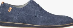 blauwe floris van bommel veterschoenen sfm-30220 presli