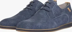 blauwe floris van bommel veterschoenen sfm-30220 presli