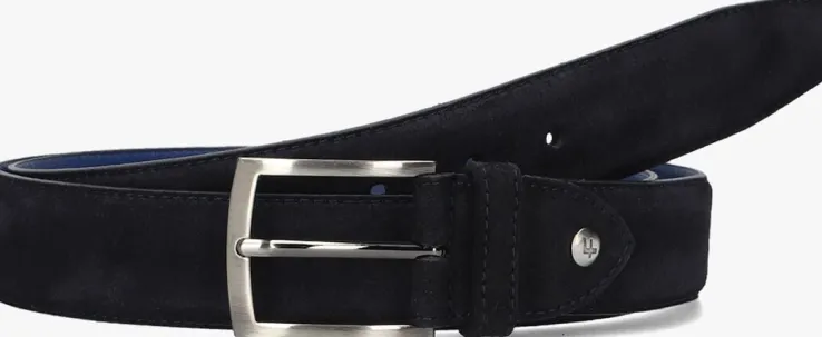 blauwe floris van bommel riem cfm-10059 de belter