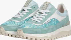 blauwe floris van bommel lage sneakers sfw-10100