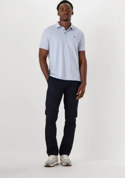 blauwe floris van bommel lage sneakers sfm-10157 de grommer