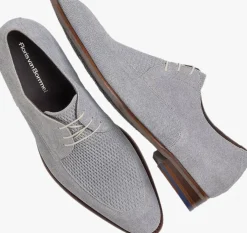 blauwe floris van bommel nette schoenen sfm-30462 de stapper