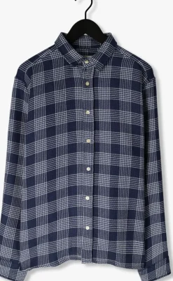 blauwe forét overshirt arctic check shirt