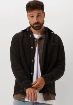 blauwe forét overshirt ivy wool overshirt