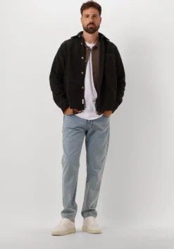 blauwe forét overshirt ivy wool overshirt