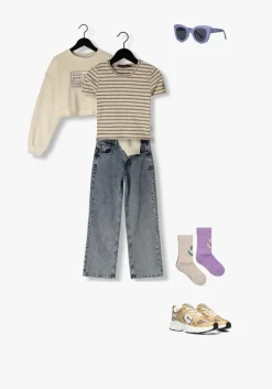 blauwe frankie & liberty straight leg jeans frankie straight leg