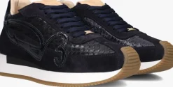 blauwe fred de la bretoniere lage sneakers yentl sign