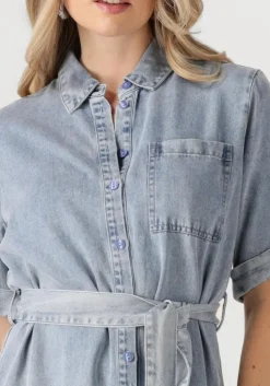 blauwe freebird maxi jurk daelia