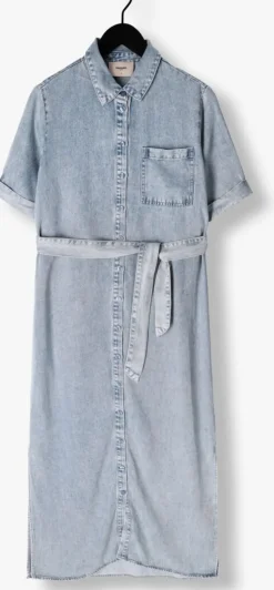 blauwe freebird maxi jurk daelia