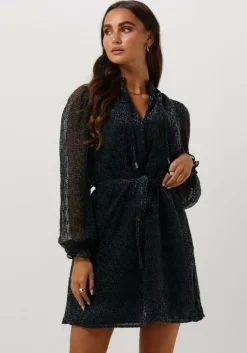 blauwe freebird mini jurk adaline