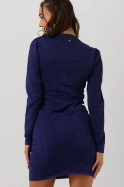 blauwe freebird mini jurk val dress