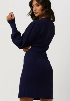 blauwe freebird mini jurk colleen dress