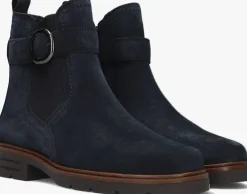 blauwe gabor enkellaarsjes 653.1