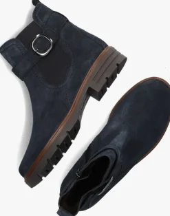 blauwe gabor enkellaarsjes 653.1