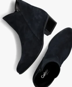 blauwe gabor enkellaarsjes 680.2