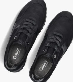 blauwe gabor lage sneakers 375