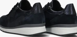 blauwe gabor lage sneakers 307