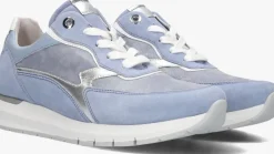 blauwe gabor lage sneakers 355