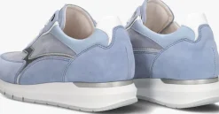 blauwe gabor lage sneakers 355